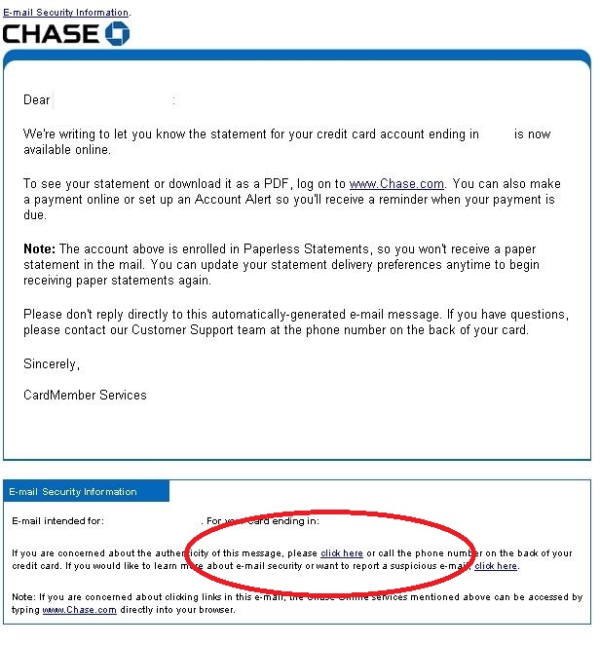 Chase Is Asking For Phishing Trouble