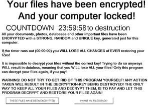 Pacman Ransomware Note