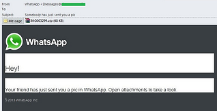 WhatsApp Phishing Lure