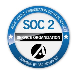 360 Advanced SOC 2 Seal of Completion