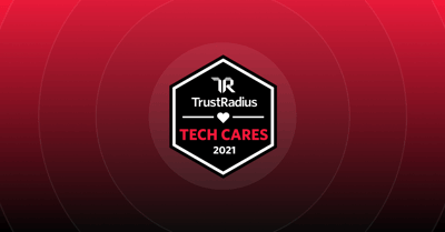 TrustRadius Tech Cares Award KnowBe4