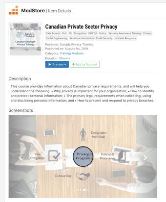 Canadian-Course