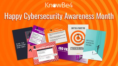 Happy Cybersecurity Awareness Month from KnowBe4