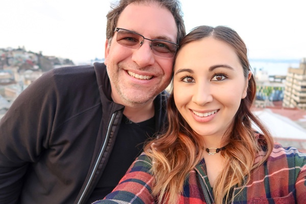 Kevin Mitnick with ,  Kimberly 