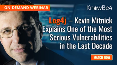 Kevin Mitnick Log4J Vulnerability