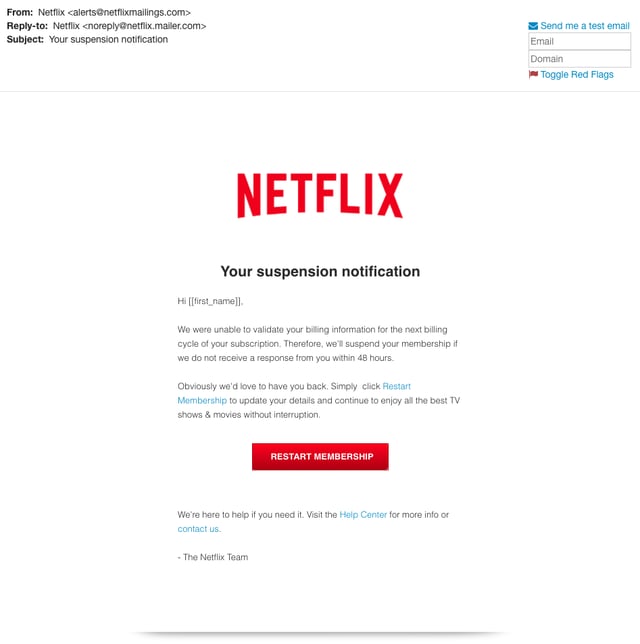 Scam Of The Week: Massive Netflix Phishing Campaign