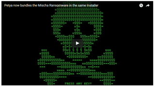 Petya Mischa Ransomware Screenshot