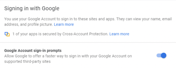 google sign in prompt phishing email