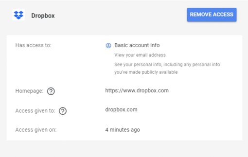 dropbox phishing email example 3