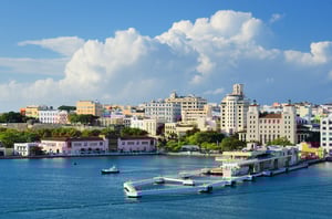 Skyline of San Juan, Puerto Rico