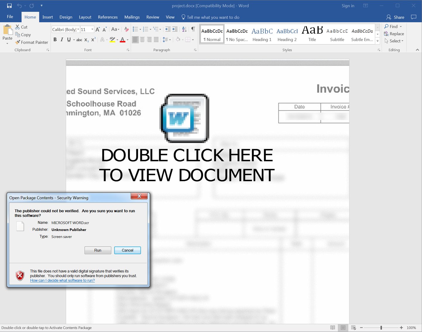Phishing Attack With Malicious Word Doc Changes Proxy Settings image.