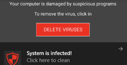 System is Infected Example