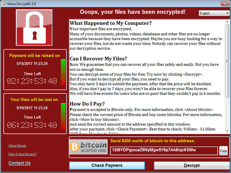 WannaCry Ransomware Attack Uses NSA Exploits To Go On Rampage