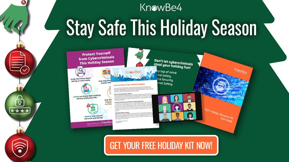 [FREE Resource Kit] Stay Safe This Holiday Season with KnowBe4
