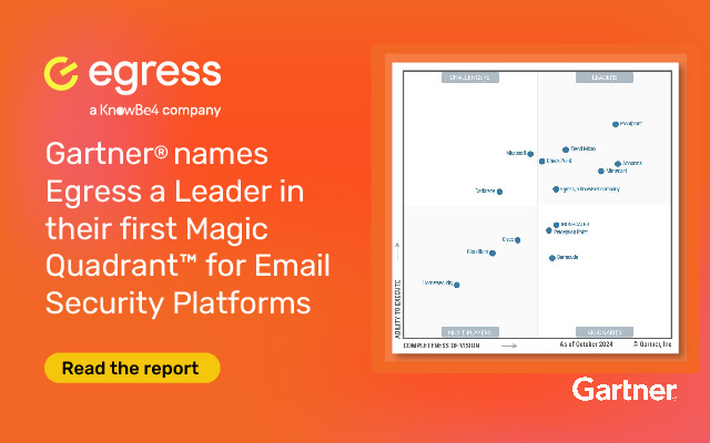 First ever Magic Quadrant™ for Email Security Platforms by Gartner®