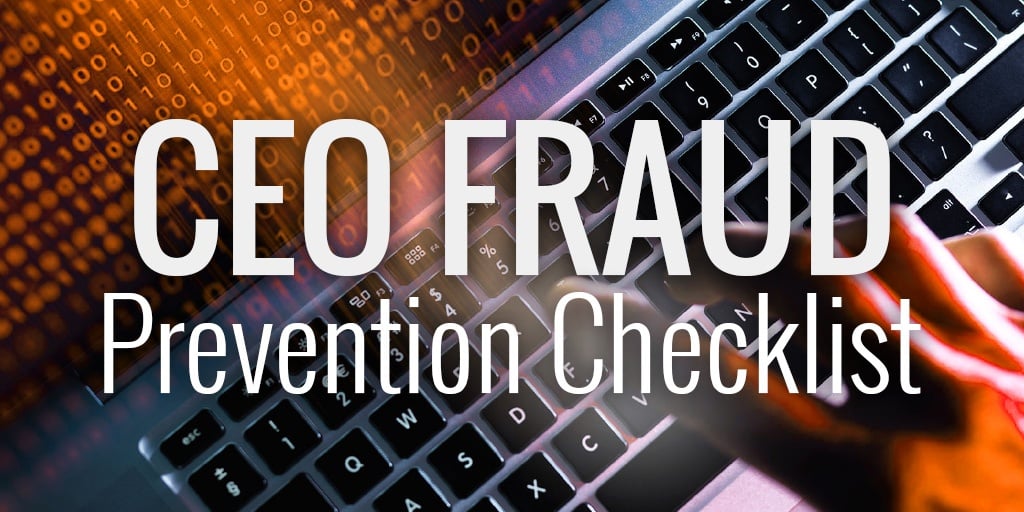 CEO Fraud Checklist