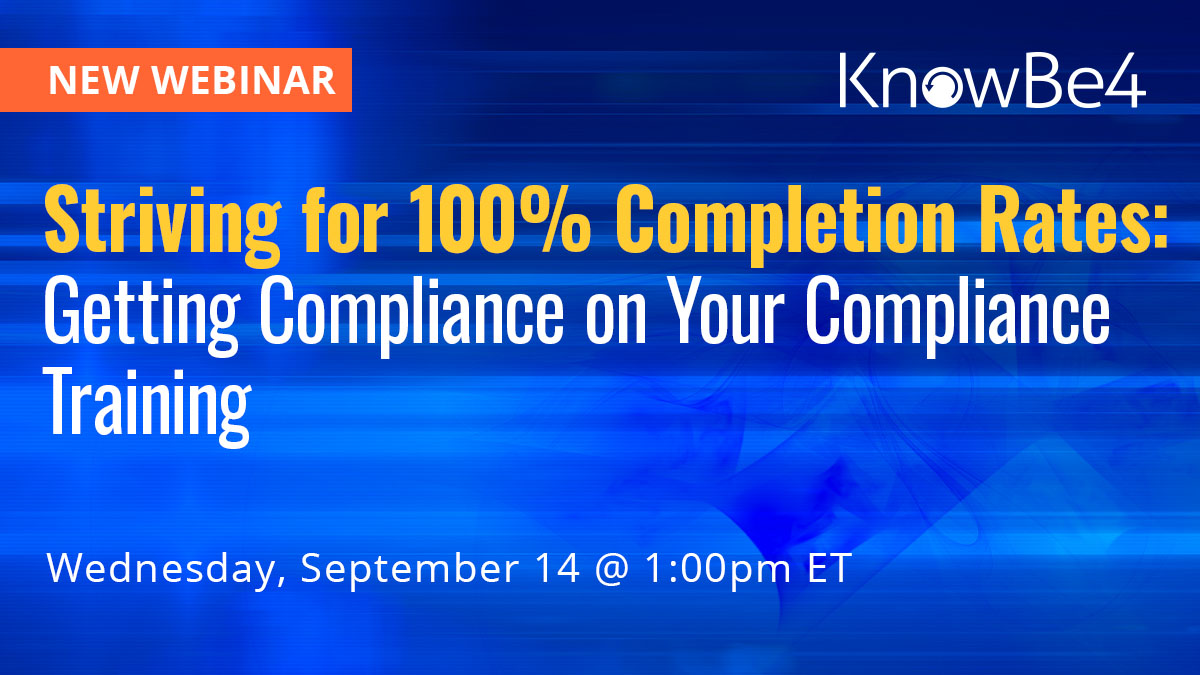 Striving for 100% Completion Rates: Getting Compliance on Your Compliance Training