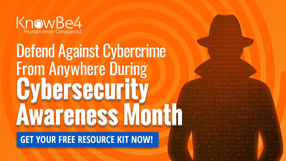 Cybersecurity Awareness Month 2021 Resource Kit KnowBe4 