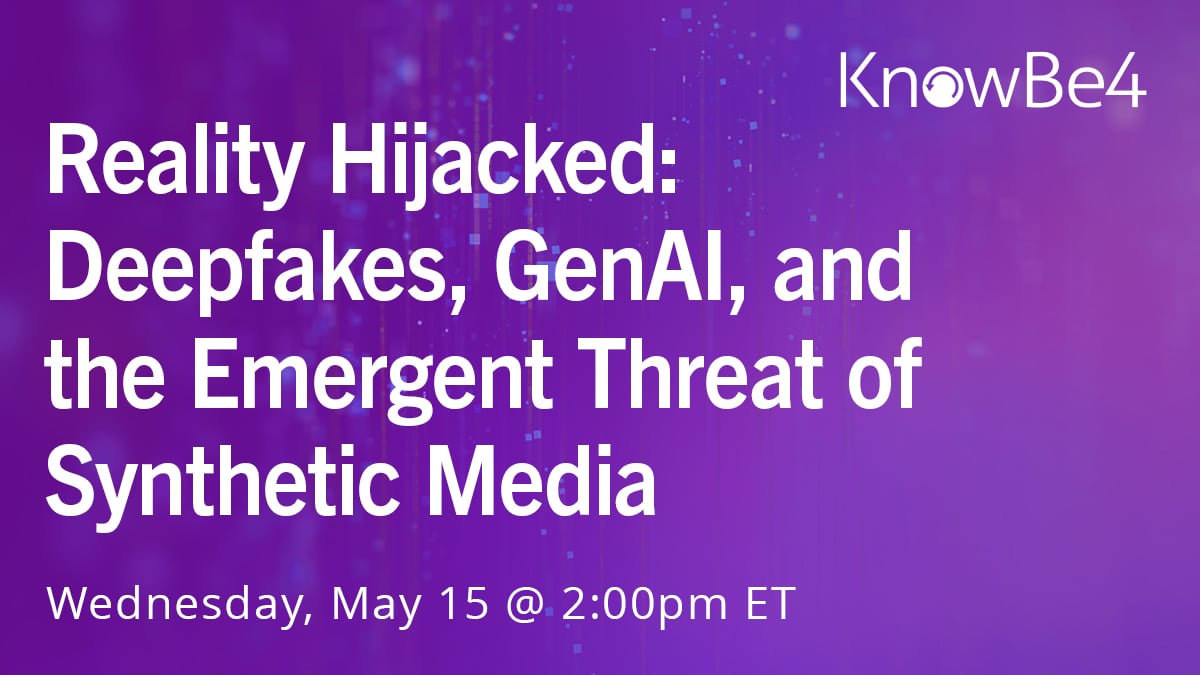 Reality Hijacked: Deepfakes, GenAI, and the Emergent Threat of Synthetic Media