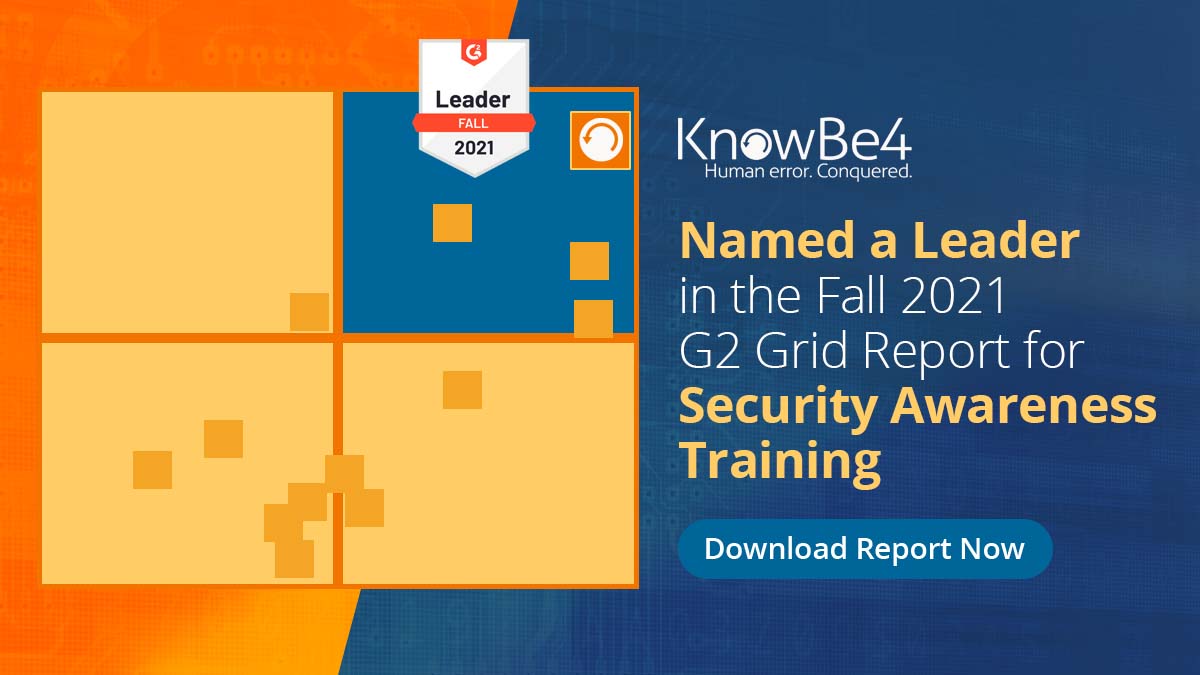 Fall 2021 G2 Grid Report for Security Awareness Training