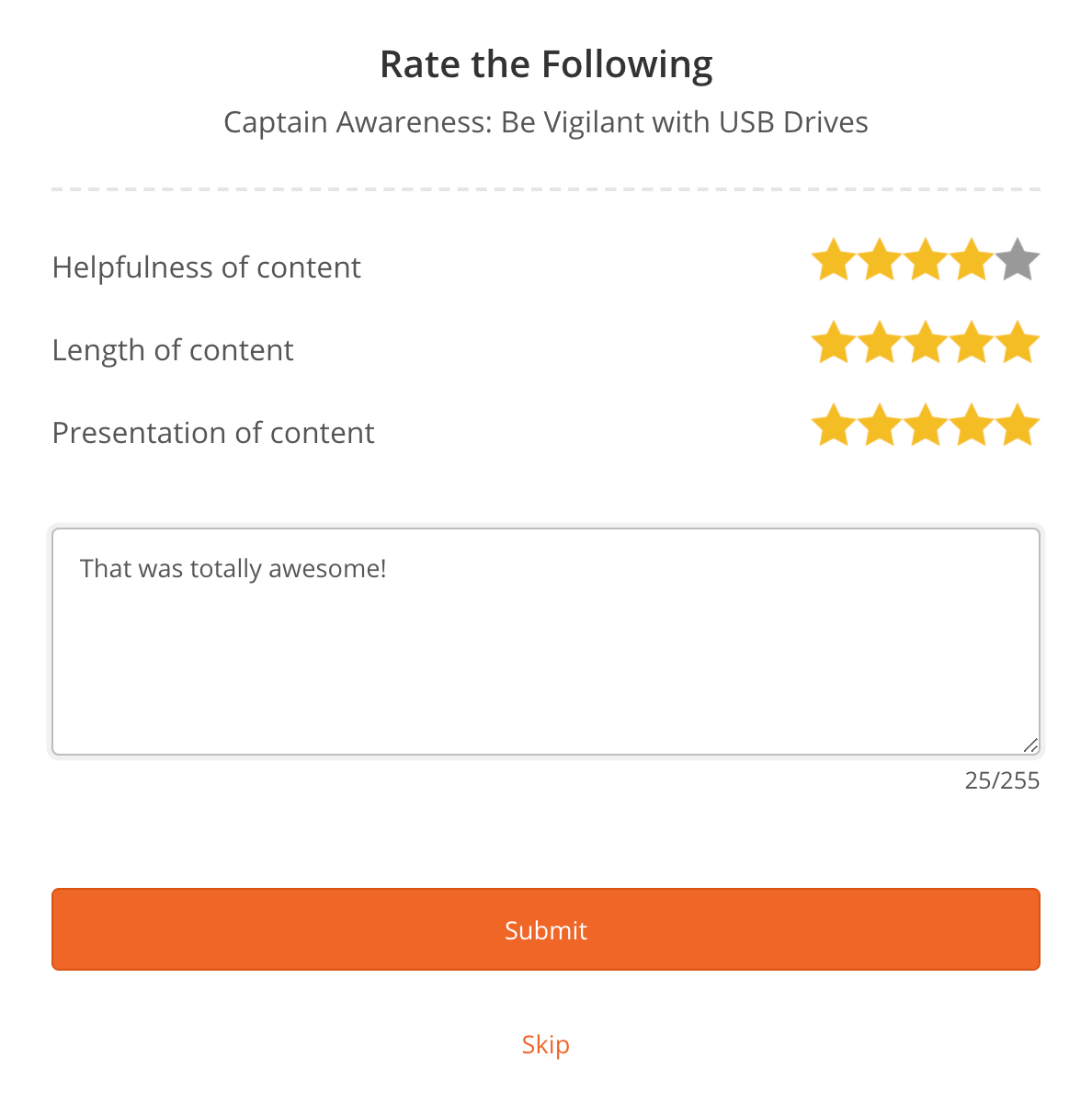 What is a Good Completion Percentage for Security and Compliance Training?