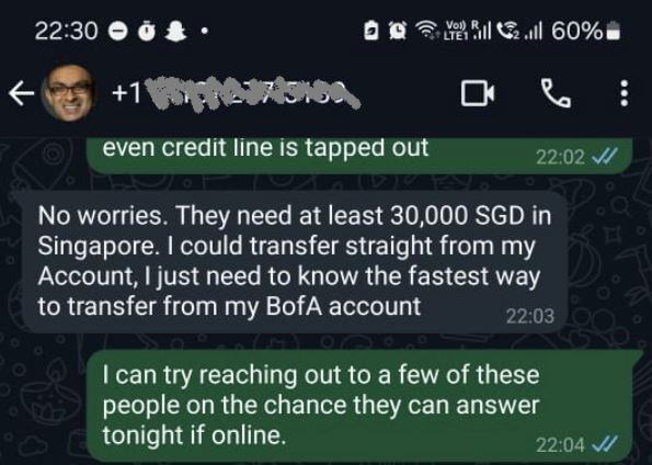 WhatsApp Social Engineering Attack